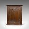 Antique Georgian English Oak Corner Cabinet, 1780s 1