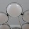 Large Austrian Disk Ceiling Lamp from Vest Leuchten, 1960s 12