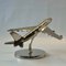 Mid-Century Flugzeugmodelle aus Aluminium & Chrom, 1960er, 8er Set 5