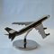 Mid-Century Flugzeugmodelle aus Aluminium & Chrom, 1960er, 8er Set 6