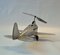 Mid-Century Aluminum and Chrome Aeroplane Models, 1960s, Set of 8 12