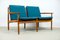 Dänisches Teak 2-Sitzer Sofa von Arne Vodder für Glostrup, 1960er 8