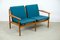 Dänisches Teak 2-Sitzer Sofa von Arne Vodder für Glostrup, 1960er 1