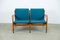 Danish Teak 2-Seater Sofa by Arne Vodder for Glostrup, 1960s 6