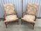 Fauteuils Style Louis XV Mid-Century, Set de 2 3