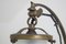 Antique Austrian Secessionist Period Brass Adjustable Table Lamp, 1900s 3