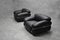 Sesann Lounge Chairs by Gianfranco Frattini for Cassina, 1970s, Set of 2, Image 2