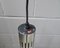 Large Industrial Black Painted Metal and Chrome Pendant Lamp, 1960s 6