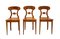 Biedermeier Board Chairs, Cherry Veneer and Mesh, Vienna, 1830s, Set of 6 4