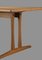 Fully Restored Oak Dining Table by Børge Mogensen for FDB, 1960s, Image 3