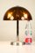 Vintage Acrylic and Aluminum Model No. 858 Table Lamp from SIS 6