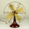 Vintage Red Bakelite Model W250T Table Fan from Siemens, 1940s, Image 6