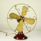 Vintage Red Bakelite Model W250T Table Fan from Siemens, 1940s 1