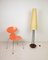 German Tripod Floor Lamp with Plastic Shade, 1950s 10