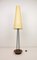 Lámpara de pie alemana trípode con pantalla de plástico, años 50, Imagen 2