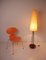 German Tripod Floor Lamp with Plastic Shade, 1950s, Image 11