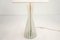 Striped Celadon Glass Table Lamp from Venini, 1956, Image 3