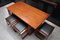 Mid-Century Danish Teak Dining Table & Chairs Set by Erik Buch, Set of 8, Image 3