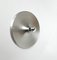Large Mid-Century Brushed Aluminium Sconce from Les Arcs Station by Charlotte Perriand 1