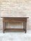19th Century Spanish Iron and Carved Walnut Console Table 7