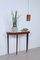 Wood & Marble Console Table, 1950s, Image 4