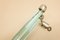 Vintage Art Deco Glass & Chrome-Plated Towel Rack 5