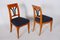 Biedermeier Czech Cherrywood Chairs, 1820s, Set of 2 1