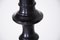 19th Century Biedermeier Czech Black Candlestick, 1850s 3