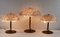 Murano Adjustable Table Lamps from Barovier & Toso, 1960s, Set of 3 4