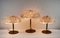 Murano Adjustable Table Lamps from Barovier & Toso, 1960s, Set of 3 43