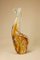 Italian Amber Glass Giraffe Sculptures from Murano, 1960s, Set of 2 14