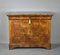 Antique French Burr Elm Commode or Chest of Drawers, Image 1