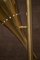 Vintage Italian Brass Floor Lamp with 3-Cone Shade, 1960, Image 4