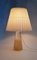 Lampe de Bureau en Verre Artificiel et Or 24 Carats par Marcolin Art Crystal, Suède, 1960s 2