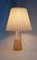 Swedish Art Glass & 24-Karat Gold Table Lamp by Marcolin Art Crystal, 1960s 2