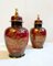 Large English Ginger Jars by Crown Devon Fieldings, 1950s, Set of 2 4