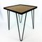 Oak & Metal Side Table, 1950s 3