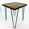 Oak & Metal Side Table, 1950s 2