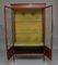 Antique Mahogany & Inlaid Display Cabinet 10