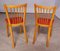 French Bistro Dining Chairs by Baumann France, 1950s, Set of 2 7