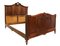 French Carved Walnut Bed, 1920s 3