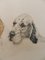 Etching Aquatint of Dogs by Leon Danchin, 1930s, Image 3