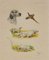 Acquaforte acquatinta di cani e fagiano di Boris Riab, anni '30, Immagine 1