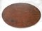 Antikes ovales Chinoiserie Tablett aus Holz 12