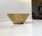 Brass Bowl by Arne Jacobsen for Stelton, 1960s, Image 1