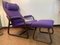 Lounge Chair with Ottoman by Ditte & Adrian Heath for France & Søn / France & Daverkosen, 1970s, Image 3