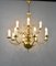 Antique Brass 12-Light Chandelier 10