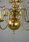 Antique Brass 12-Light Chandelier, Image 3