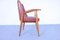 Vintage Leather & Wooden Armchair by Gottardi Mario, Image 7