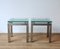 Glass & Brushed Aluminium Side Tables, 1970s, Set of 2, Image 5